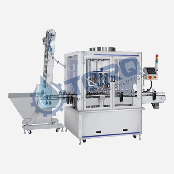 Automatic-Screw-Capping-Machine-with-Elevator