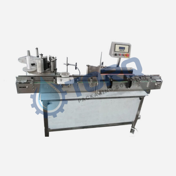 Automatic Round Bottle Sticker Labelling Machine Economy