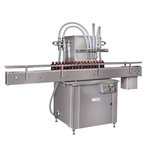 Four-head liquid filling machine
