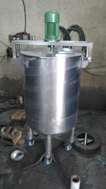250-litre stainless-steel tank
