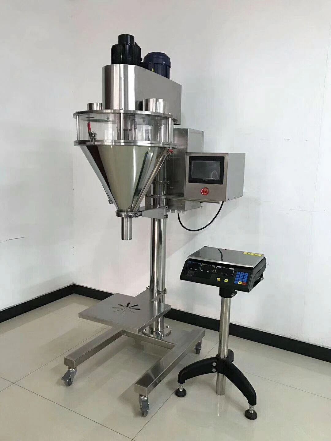 Auger powder filling machine