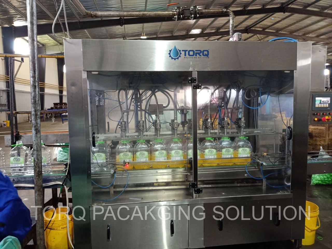 Eight-head servo filling line from the supplied Torq machinery collection