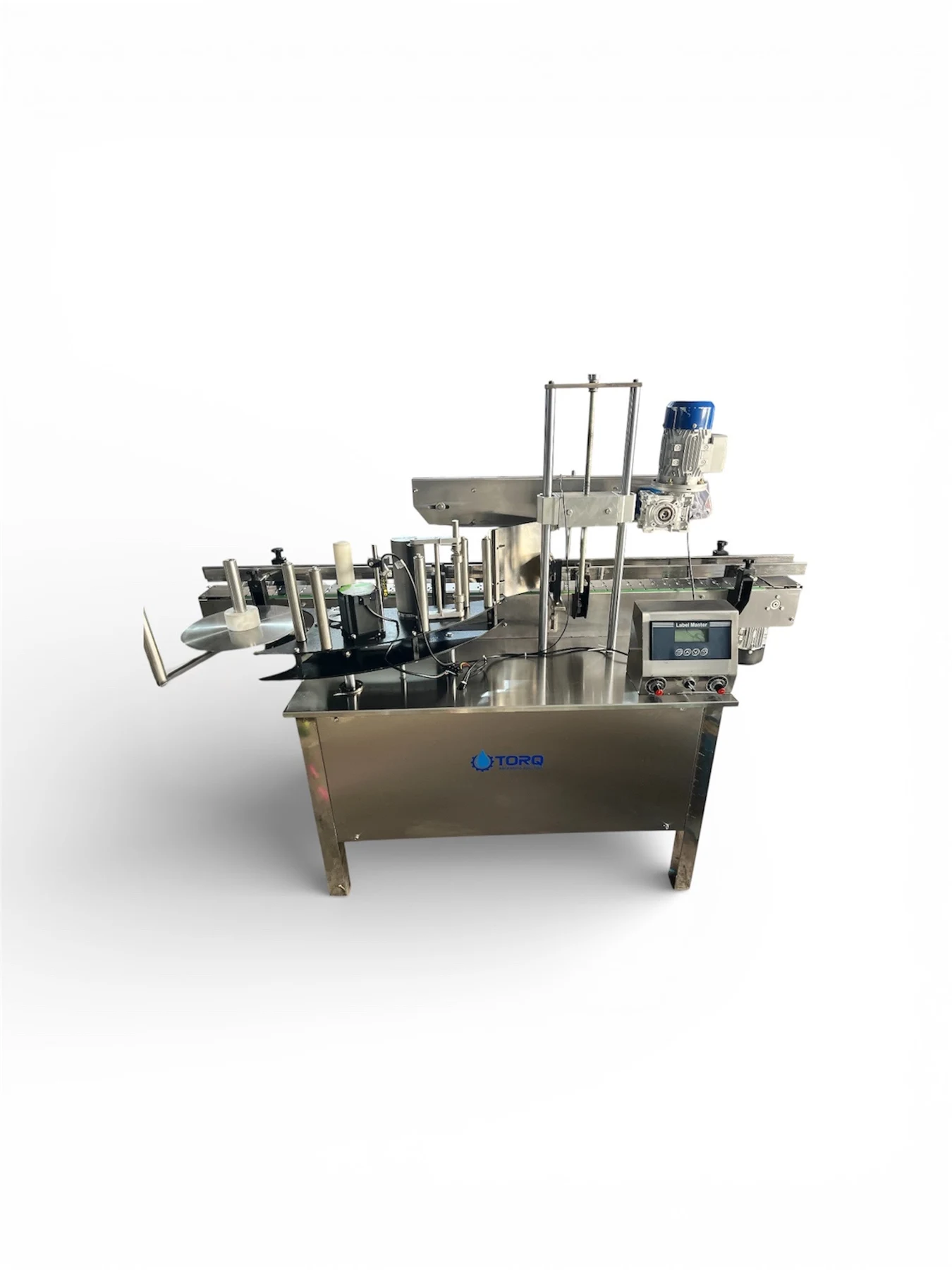 Automatic flat-bottle filling machine
