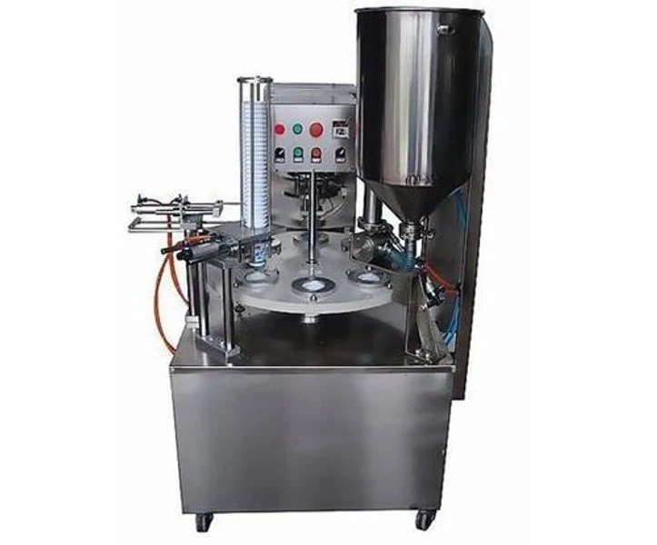 Automatic curd filling machine