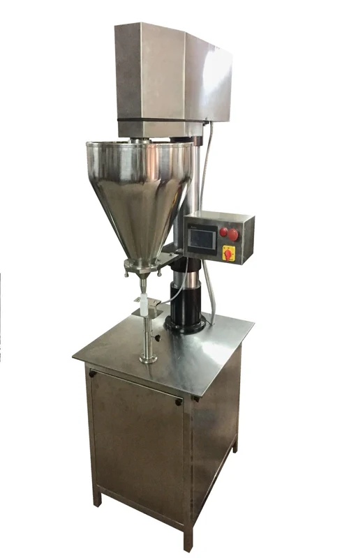Semi-automatic powder filler